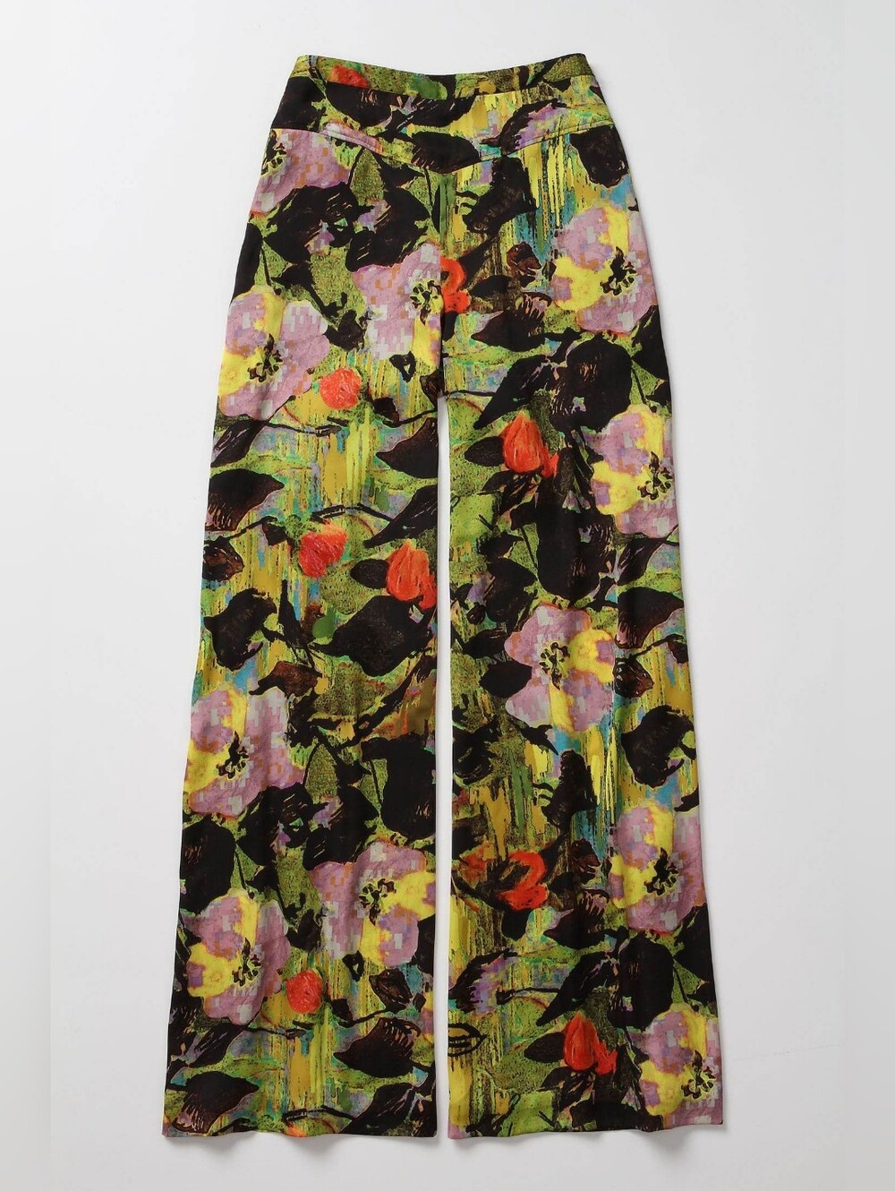 Anthropologie Wide-Leg Floral Print Pants Size 4